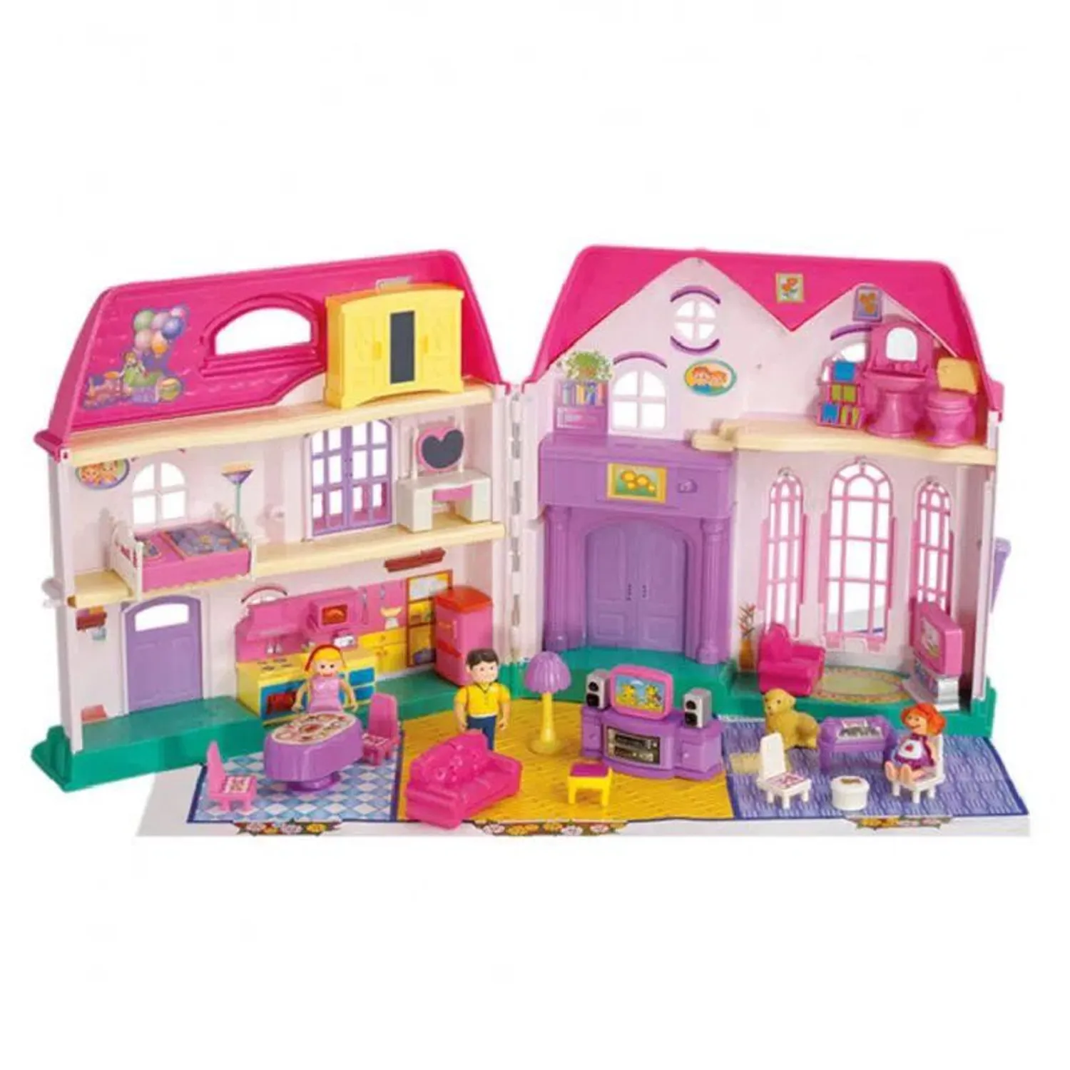 CASA DE MUÑECAS MY HAPPY FAMILY CON ACCESORIOS - 3