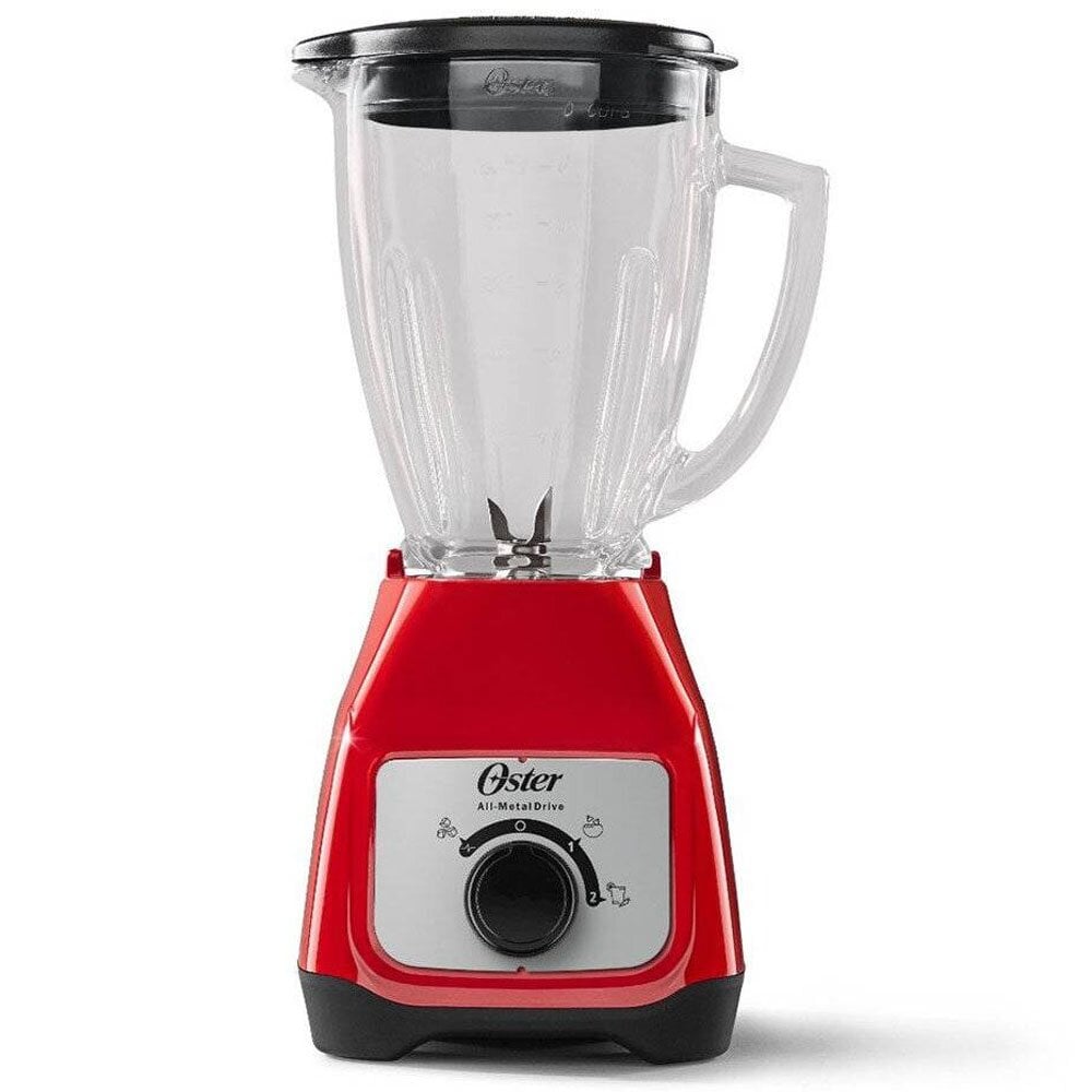 LICUADORA 2 VELOCIDADES TRITURA HIELO ROJO BLSTKAGRRD - 2