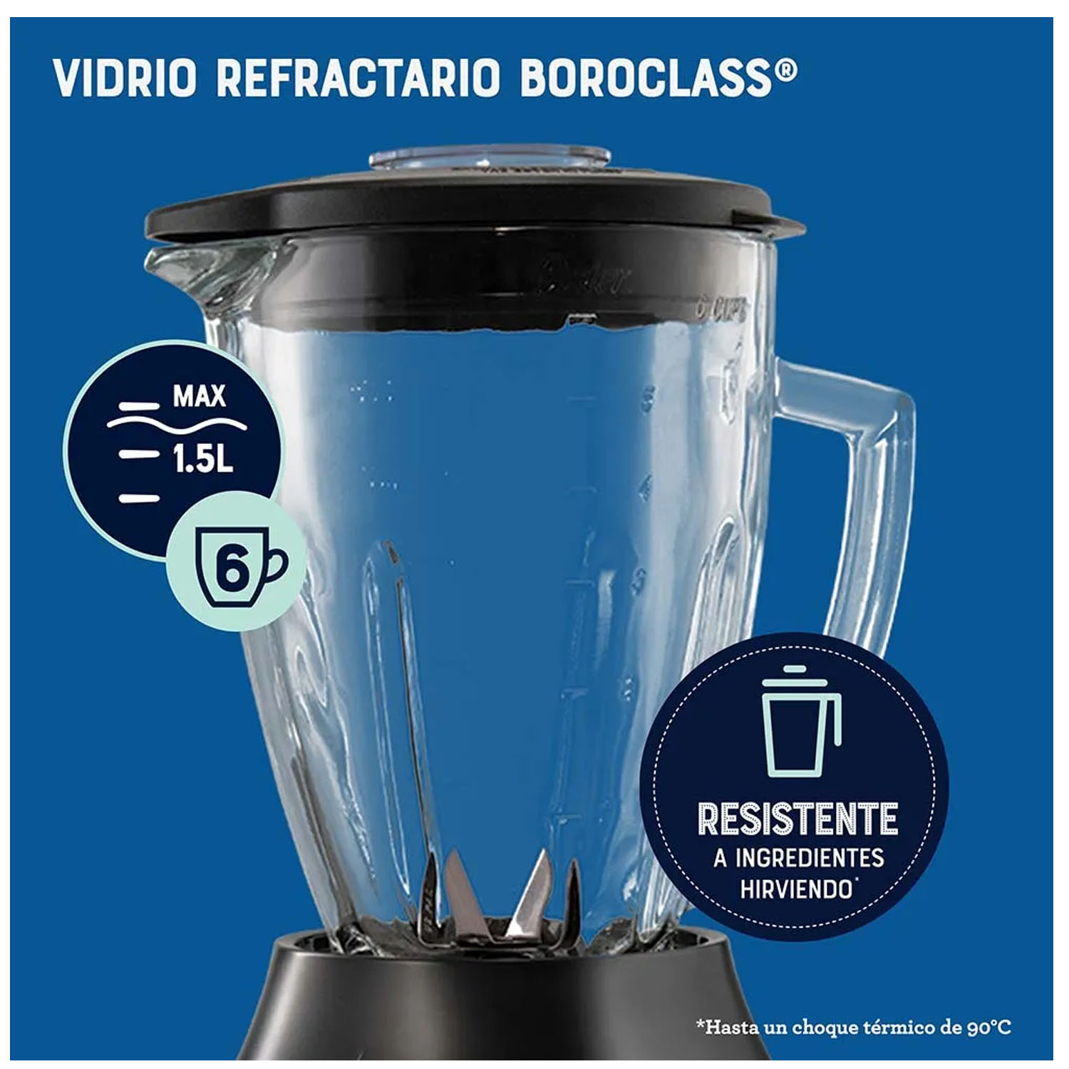 LICUADORA CON TECNOLOGÍA DE MOTOR REVERSIBLE BLSTPEG-CRT 3 VELOCIDADES - 5