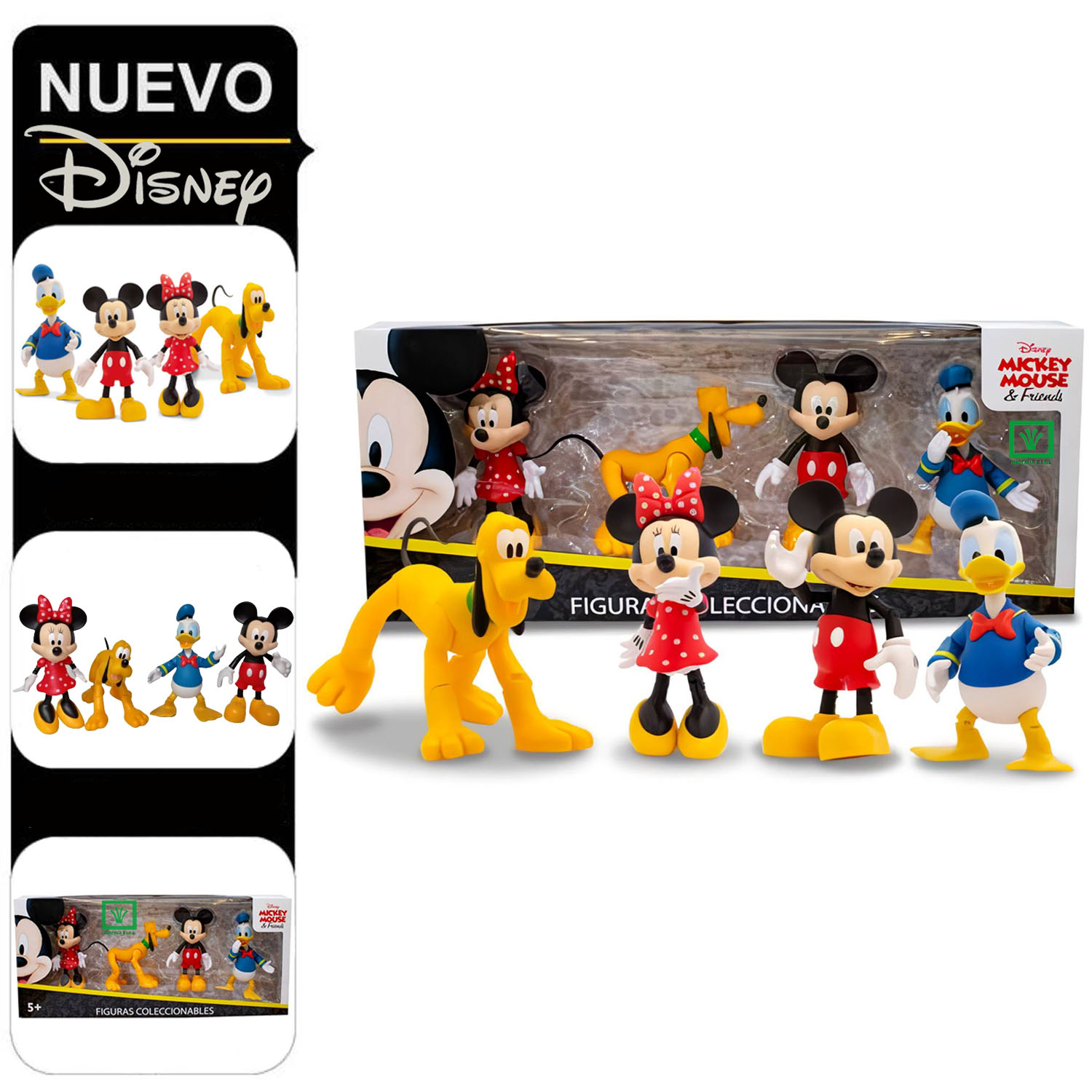 SET DE FIGURAS ARTICULABLES MICKEY MOUSE Y SUS AMIGOS - 1