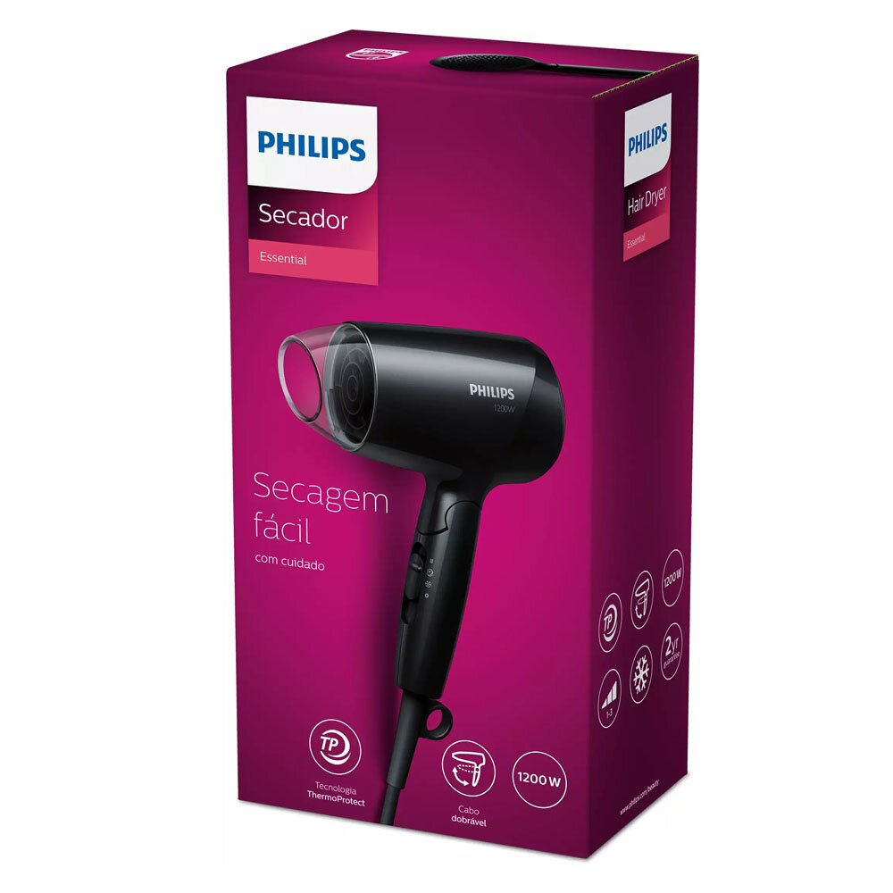 SECADORA DE CABELLO THERMO PROTEC 1200W - 5