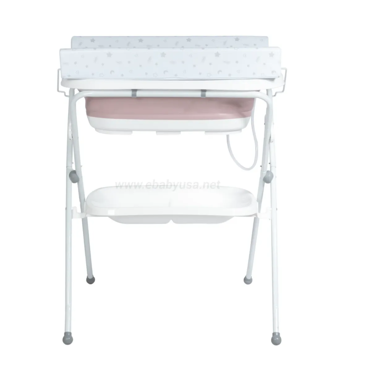 BAÑERA CAMBIADOR PLEGABLE SPARK ROSADO - 3