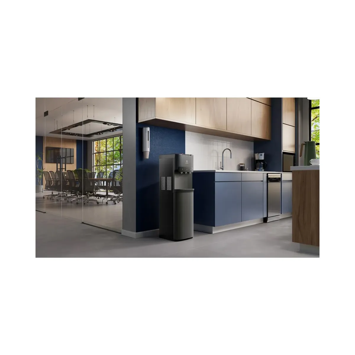 DISPENSADOR DE AGUA ELECTROLUX PURE SENSE CON BOTELLÓN OCULTO NEGRO ED30SRBL - 5