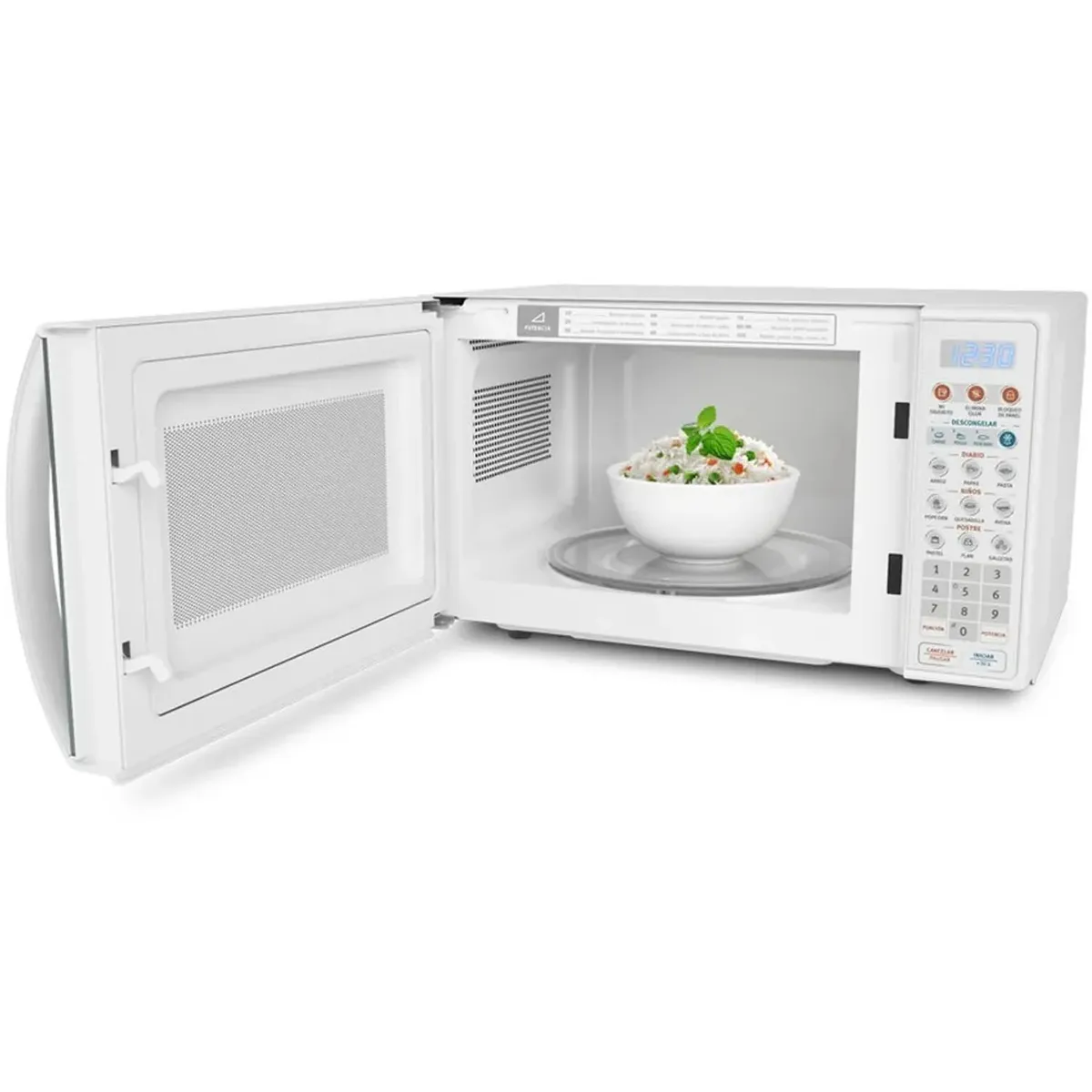 HORNO MICROONDAS 17L BLANCO ELECTROLUX - EMDO17S2GSRUW - 5