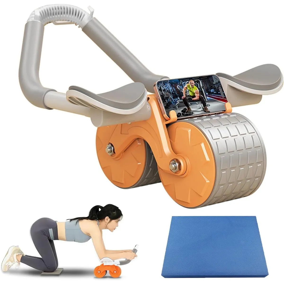 RUEDA DE ABDOMINALES SMART FORTALECE TU ABDOMEN - 2