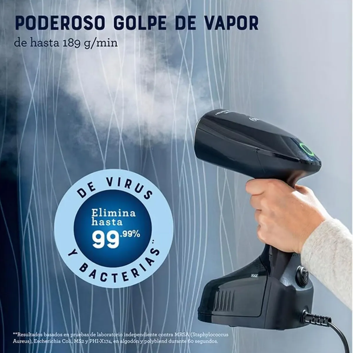VAPORIZADOR DE PRENDAS OSTER PORTÁTIL GCSTES101 - 4