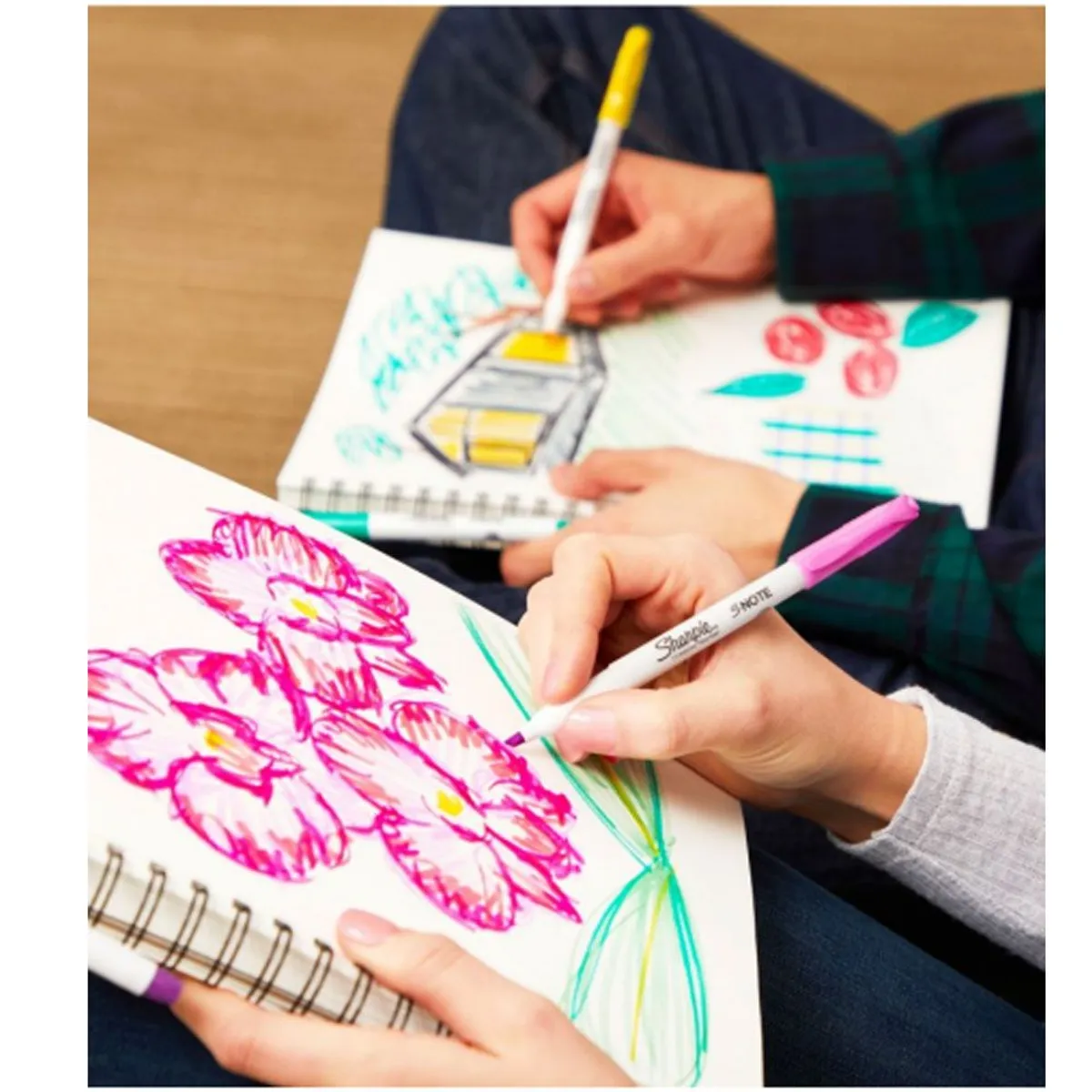 RESALTADOR SHARPIE NOTE X4 COLORES INTENSOS 2132980 - 2