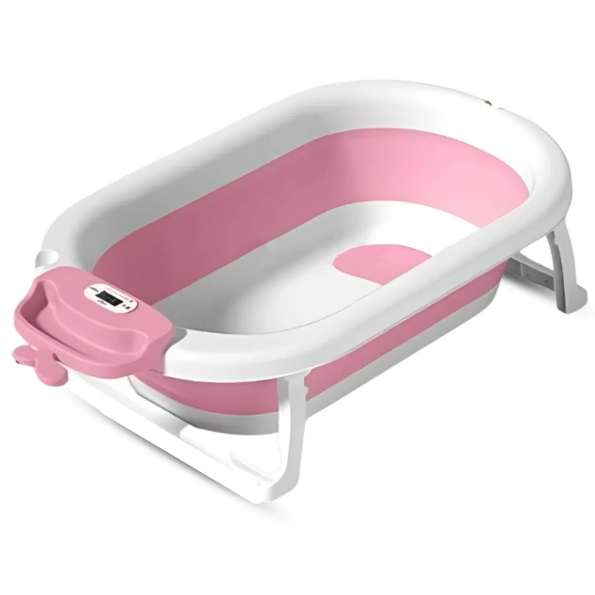 BAÑERA PLEGABLE PARA BEBÉS «MAUI» PINK - 2
