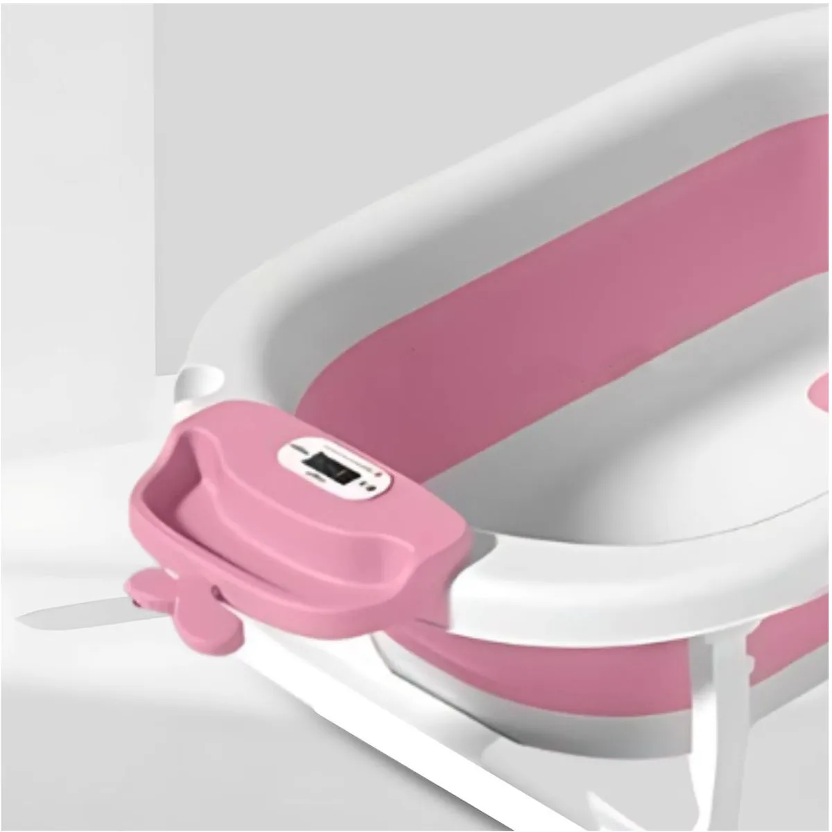 BAÑERA PLEGABLE PARA BEBÉS «MAUI» PINK - 3