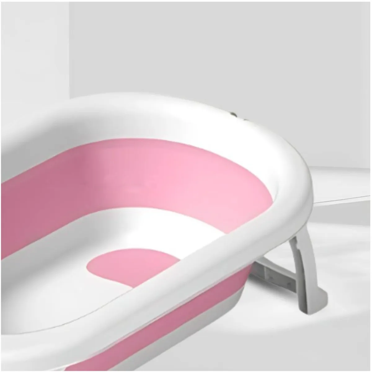 BAÑERA PLEGABLE PARA BEBÉS «MAUI» PINK - 4
