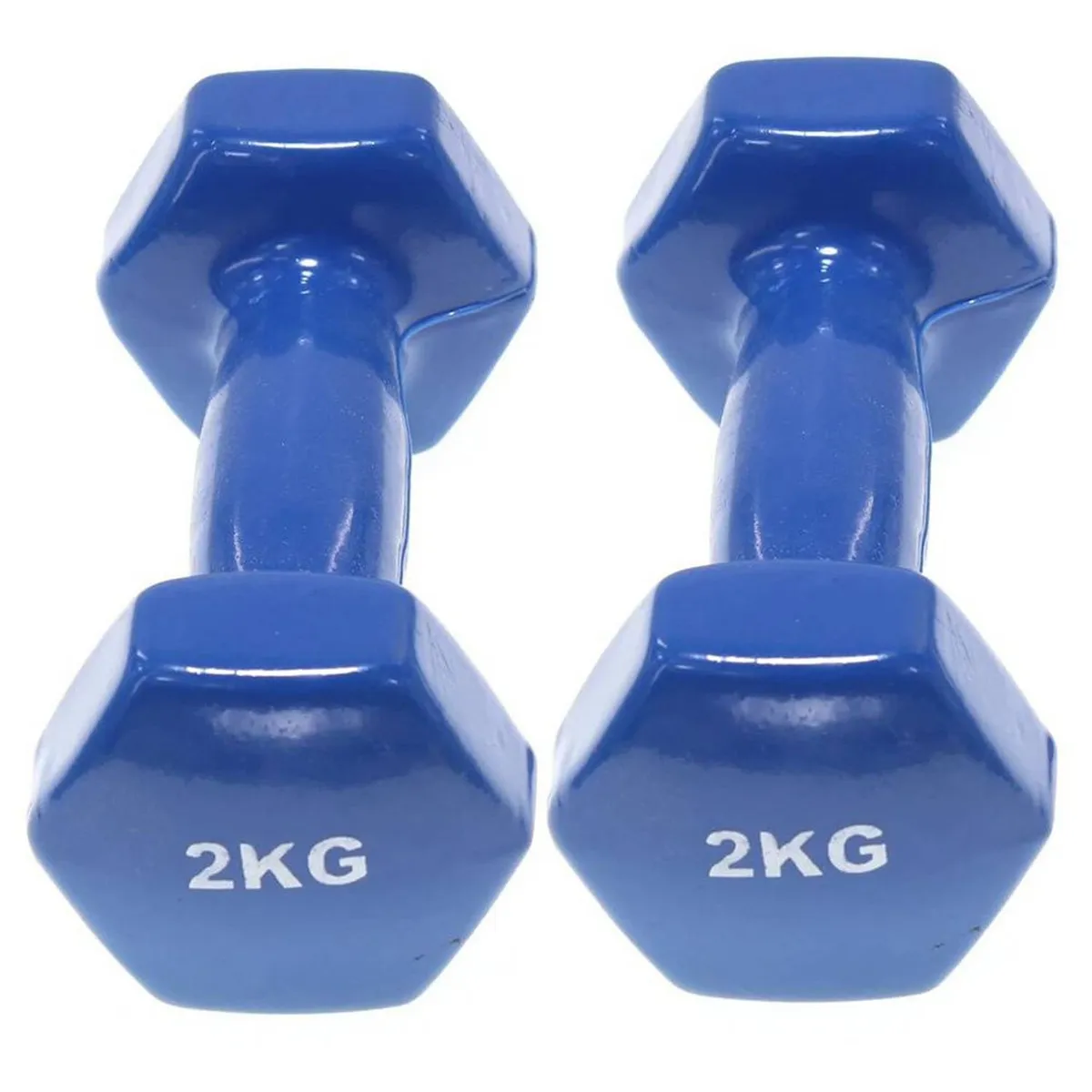 MANCUERNAS DE VINIL 2 KG PACK 2 UNIDADES AZUL - 3