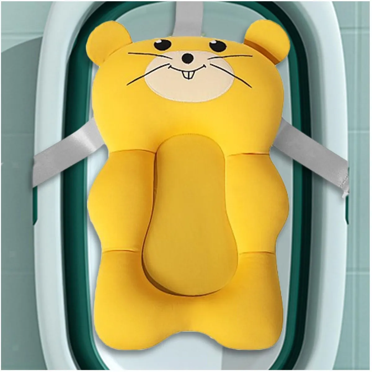 ALMOHADILLA COJÍN PARA TINA DE BAÑO AMARILLO - 5