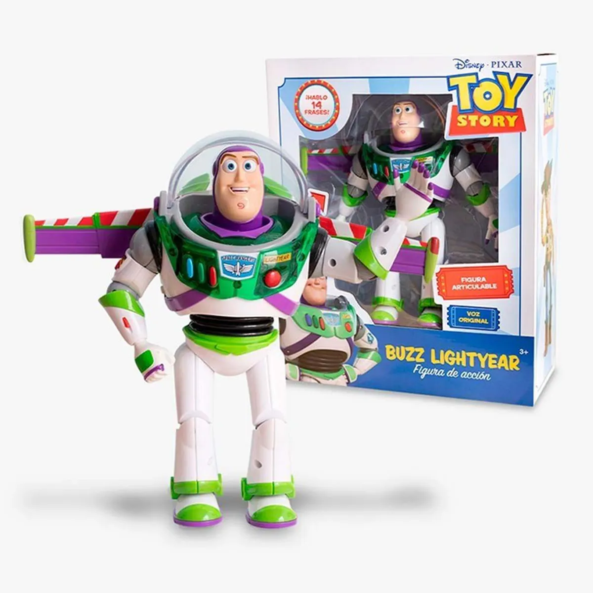 FIGURA DE ACCION BUZZLIGHTYEAR TOY STORY DISNEY - 1