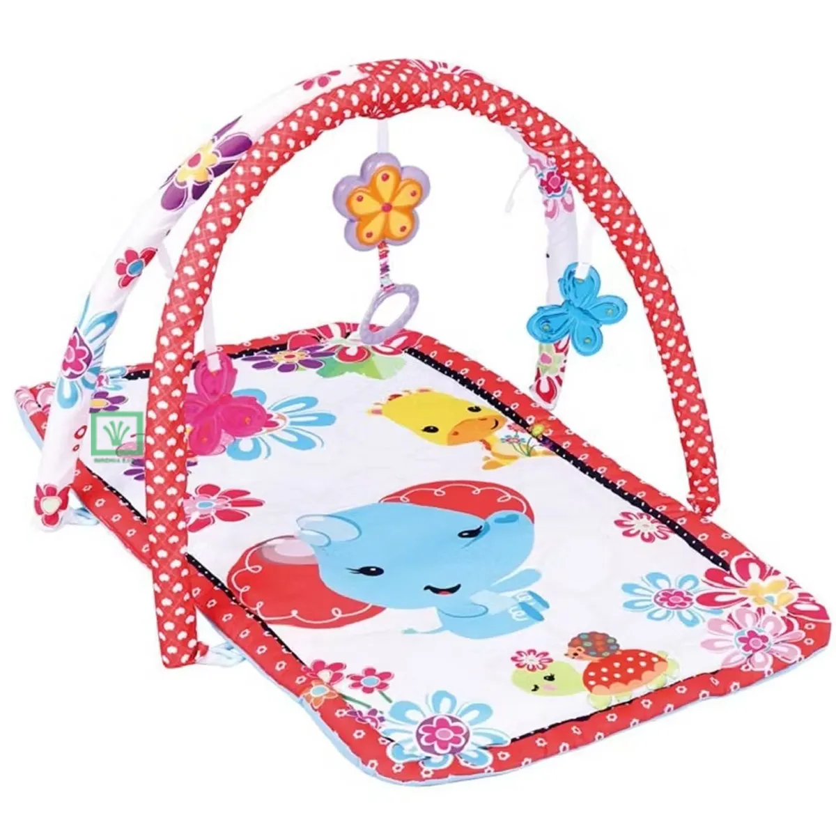 GIMNASIO IDEAL PARA BEBÉ CON JUGUETES ELEPHANT RED - 2