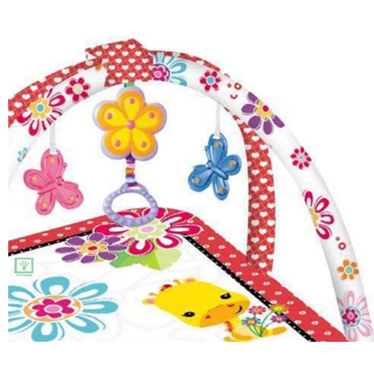 GIMNASIO IDEAL PARA BEBÉ CON JUGUETES ELEPHANT RED - 4