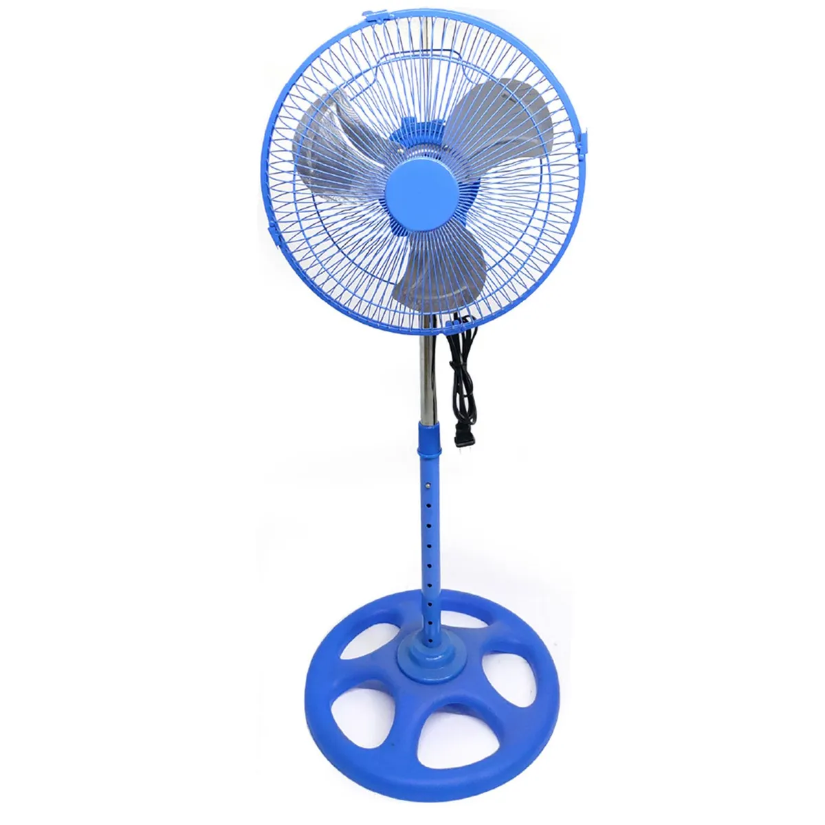 VENTILADOR PEDESTAL DE 10' CELESTE 60 WATTS AZUL - 2