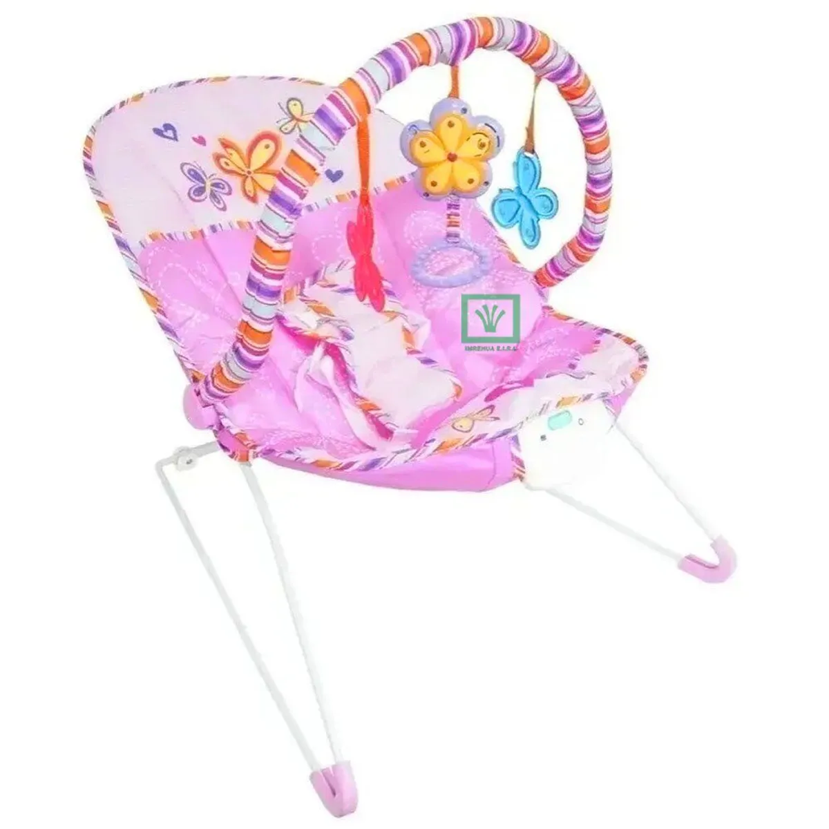 SILLA MECEDORA MUSICAL CON VIBRADOR MARIPOSA - 3