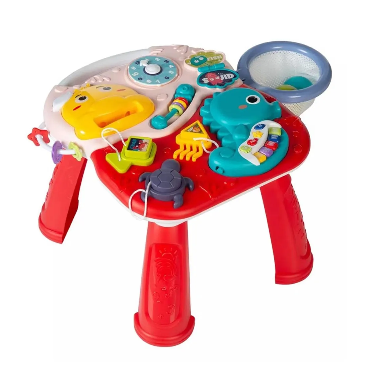 CAMINADOR PARA BEBE 3 EN 1 ROJO CON PELOTAS Y ARCO - 3