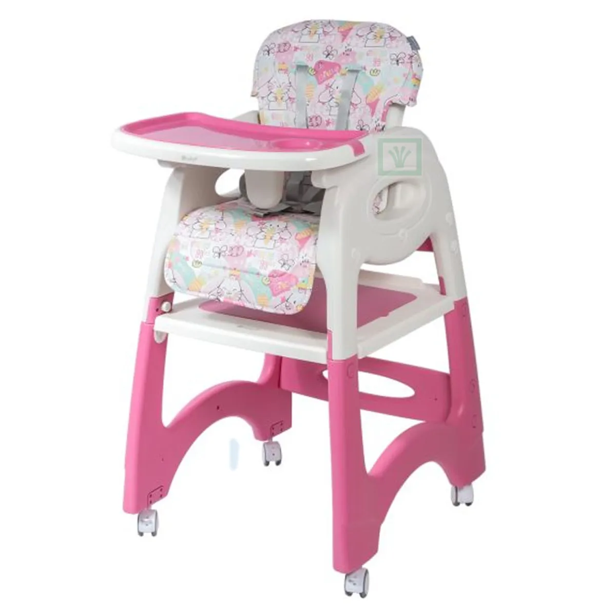 SILLA DE COMER ESCRITORIO LARA EB645-1 ROSADO OSCURO CONEJOS - 3