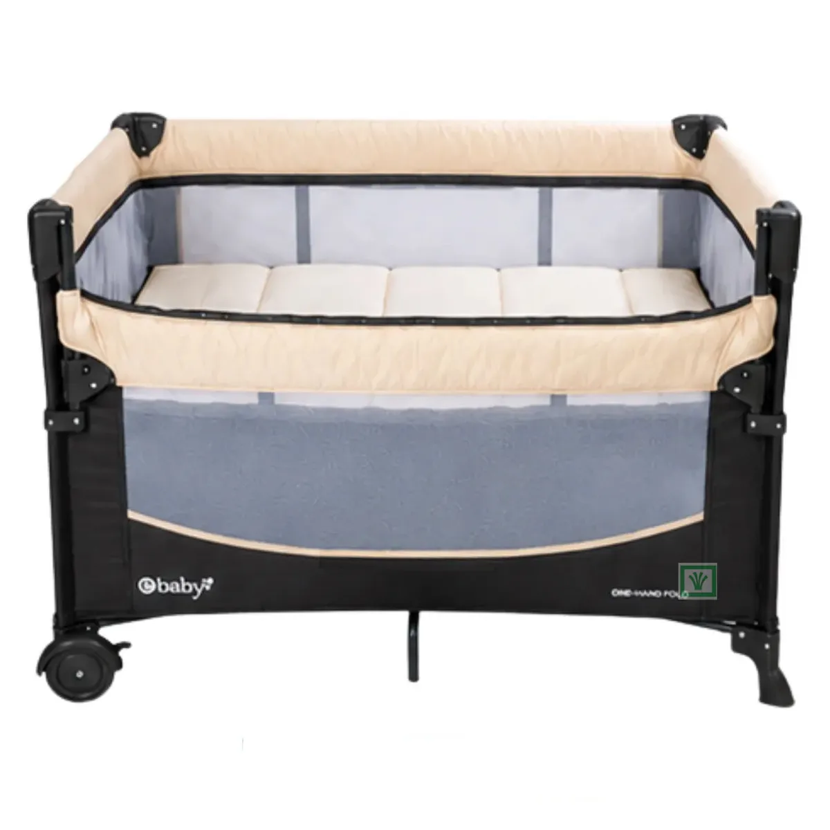 CUNA COLECHO LUMA EBABY EB771 BEIGE - 4