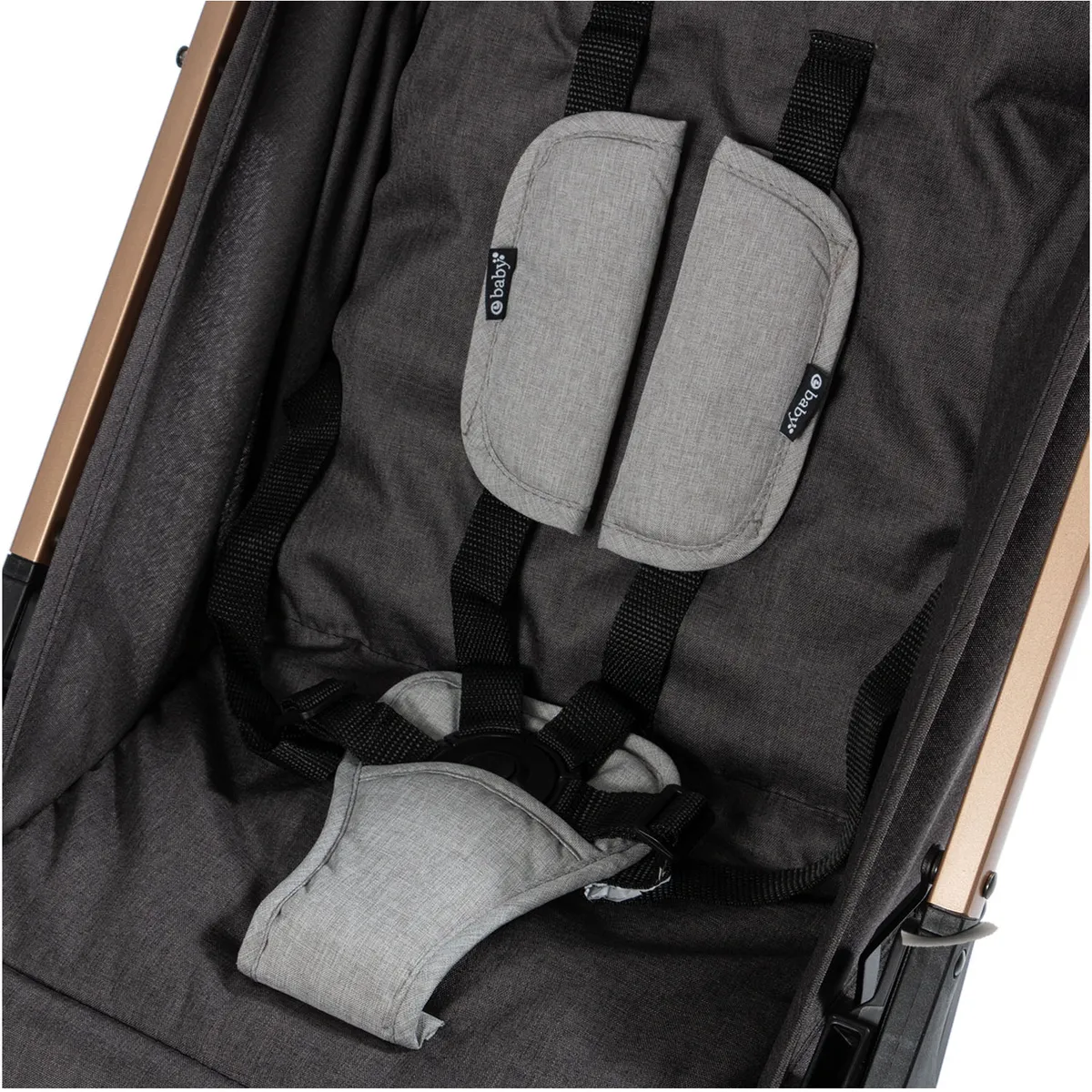 COCHE MALETA PARA BEBÉ «SOFI» DE FÁCIL PLEGADO LIGHT GRAY - 6