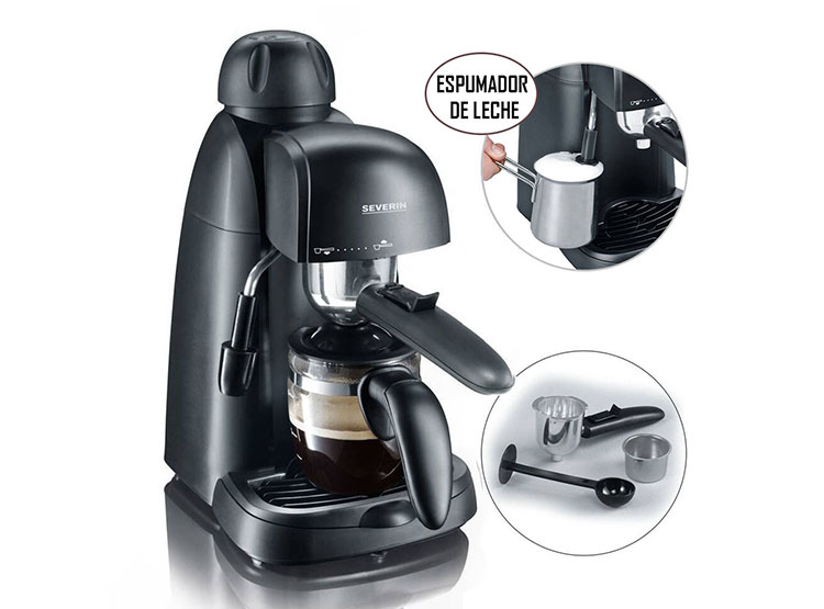 CAFETERA SEVERIN KA5978 EXPRESSO CON ESPUMADOR LECHE - 1
