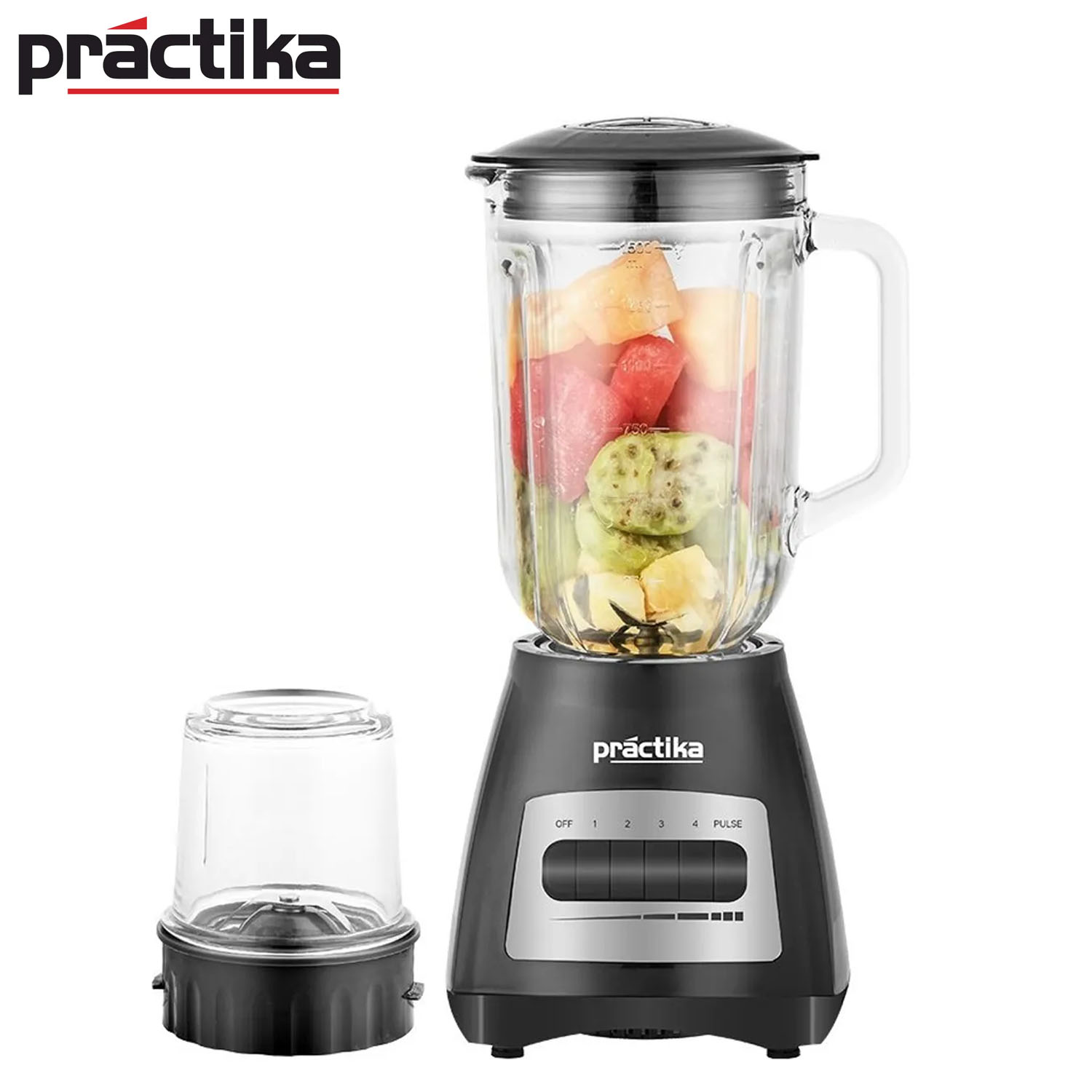 LICUADORA 1.5L CON 4 VELOCIDADES + PULSADOR BLW-450 PRACTIKA - 1
