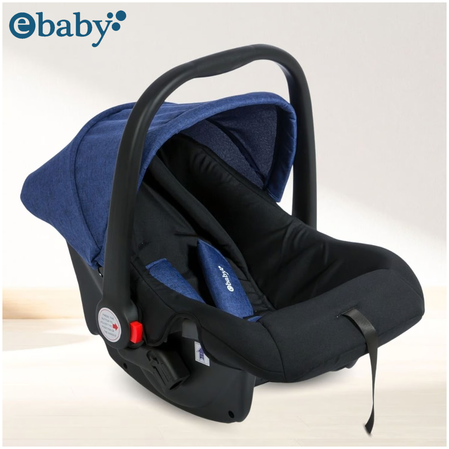 COCHE MALETA «TRAVEL HAPPY» CON PORTA BEBÉ BLUE - 2