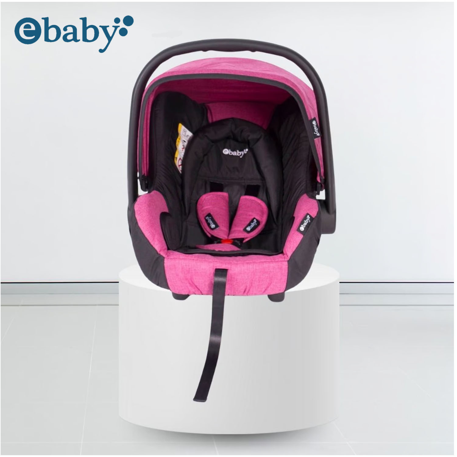 COCHE DE PASEO «URBAN» CON PORTA BEBÉ PINK - 2