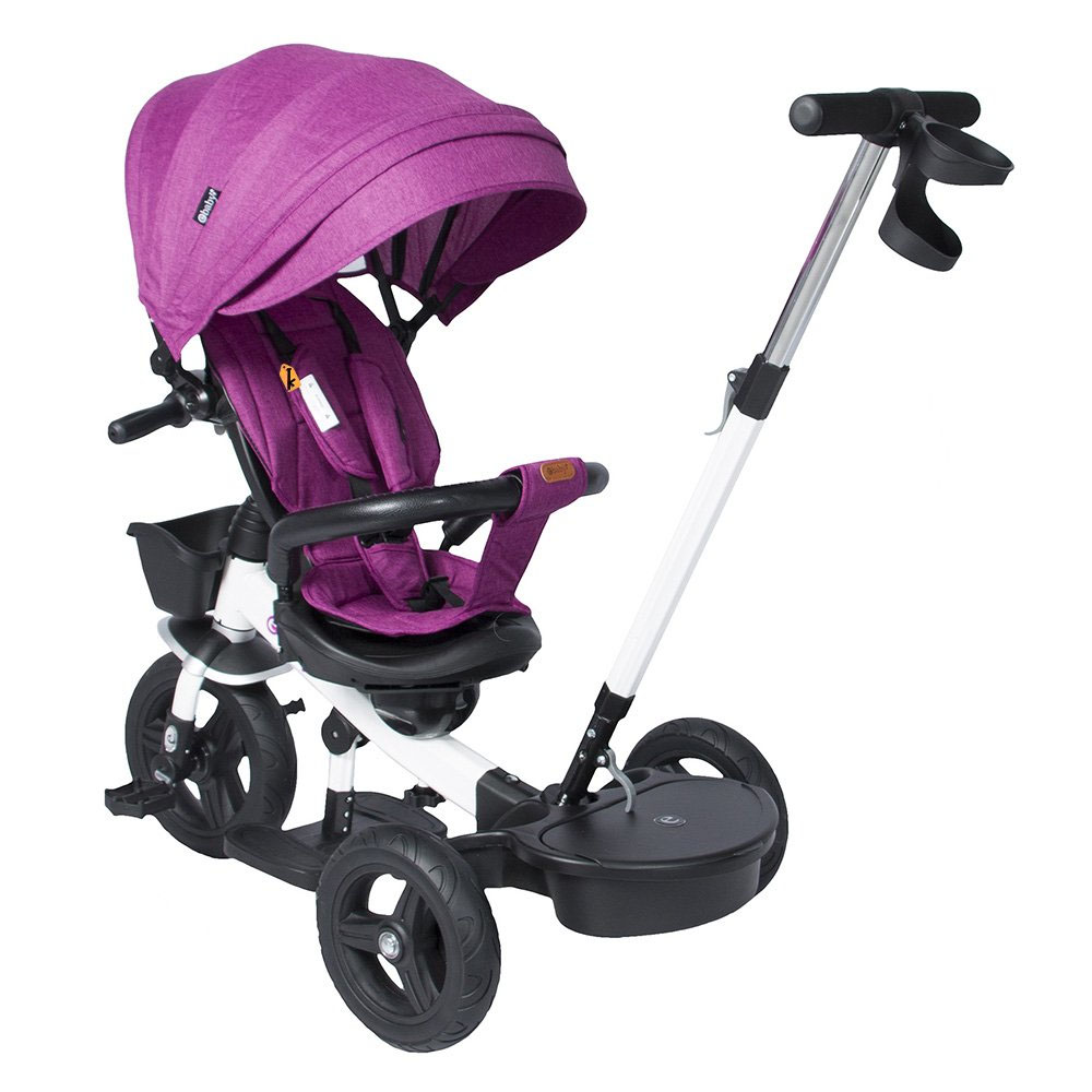 TRICICLO GUIADOR ARIA 334 MORADO USB/BLUETOOTH - 2
