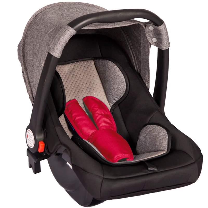 COCHE CON PORTA BEBE BRAVIAR 1092 RED - 2