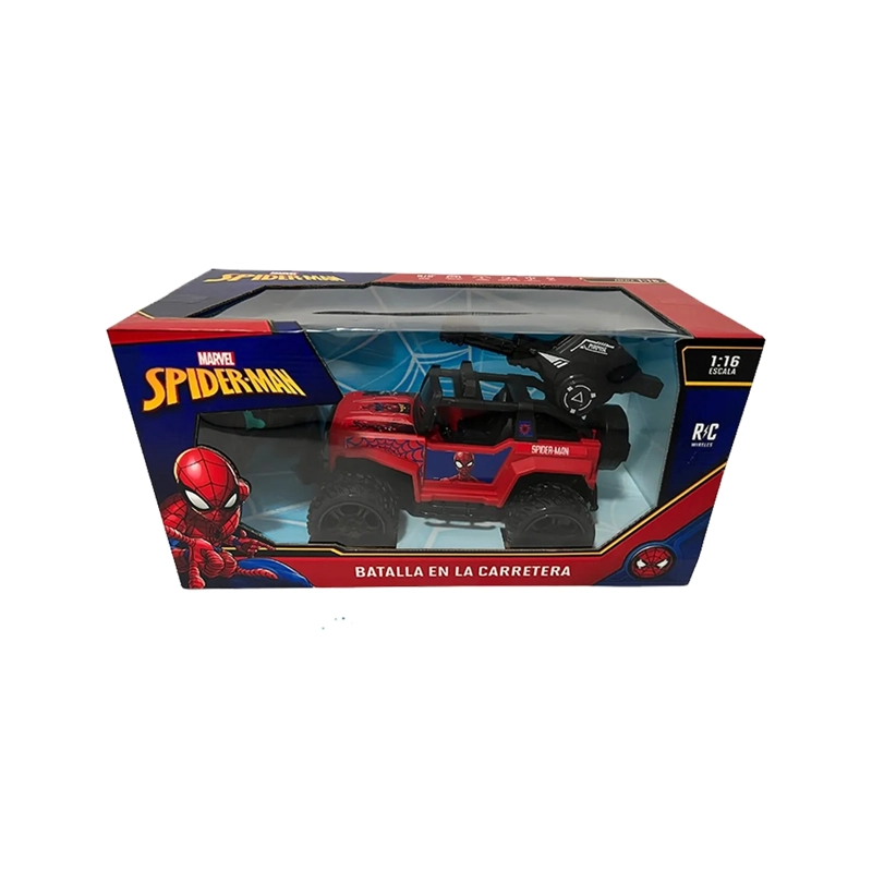 JUGUETE CARRO RASTREADOR DE SPIDER-MAN CON CONTROL SBY164-4A - 3