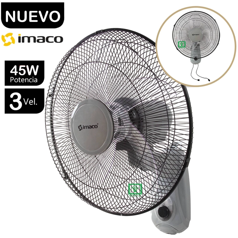 VENTILADOR DE PARED ASPAS ACRÍLICAS FW450 45W - 1