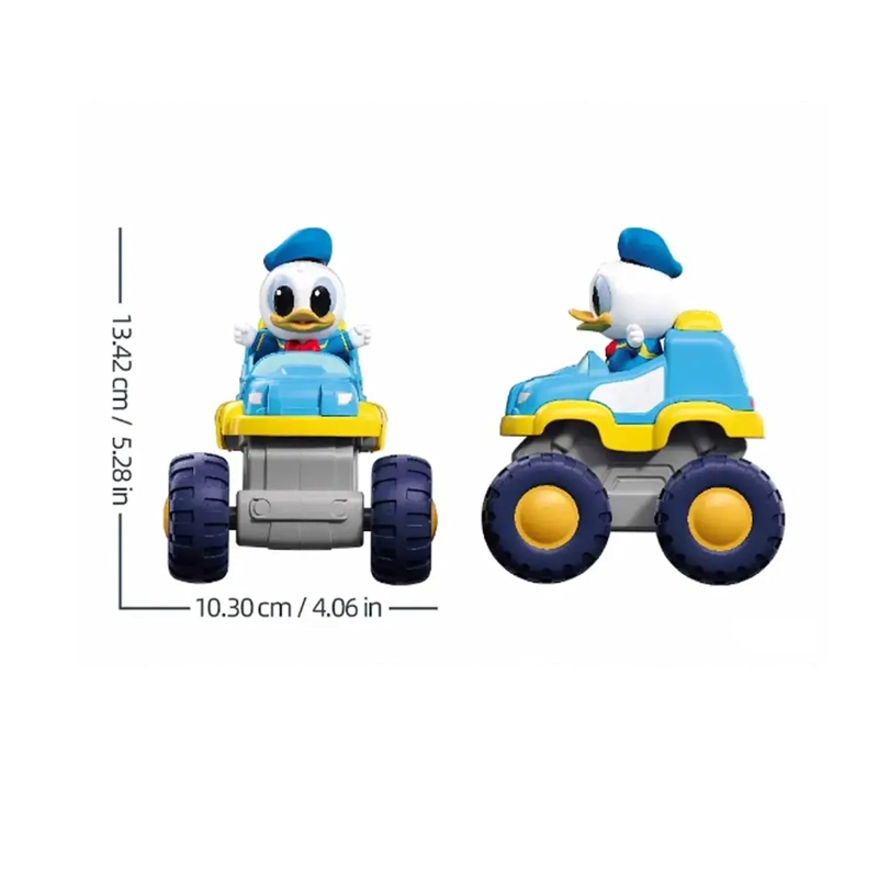 JUGUETE CAMIÓN MONSTRUO DE FRICCIÓN DEL PATO DONALD 10 PIEZAS - 2