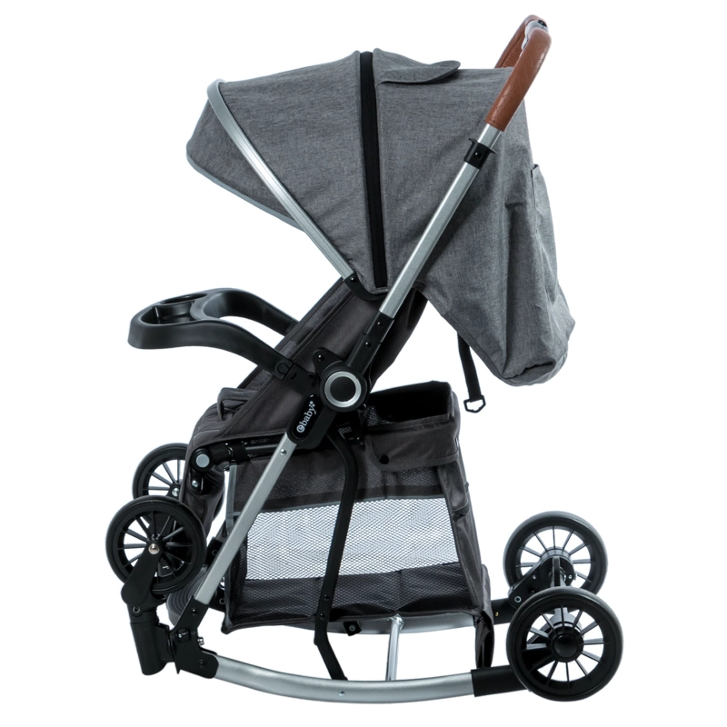 COCHE MECEDORA DE LUJO BOUNCY DARK GRAY - 2