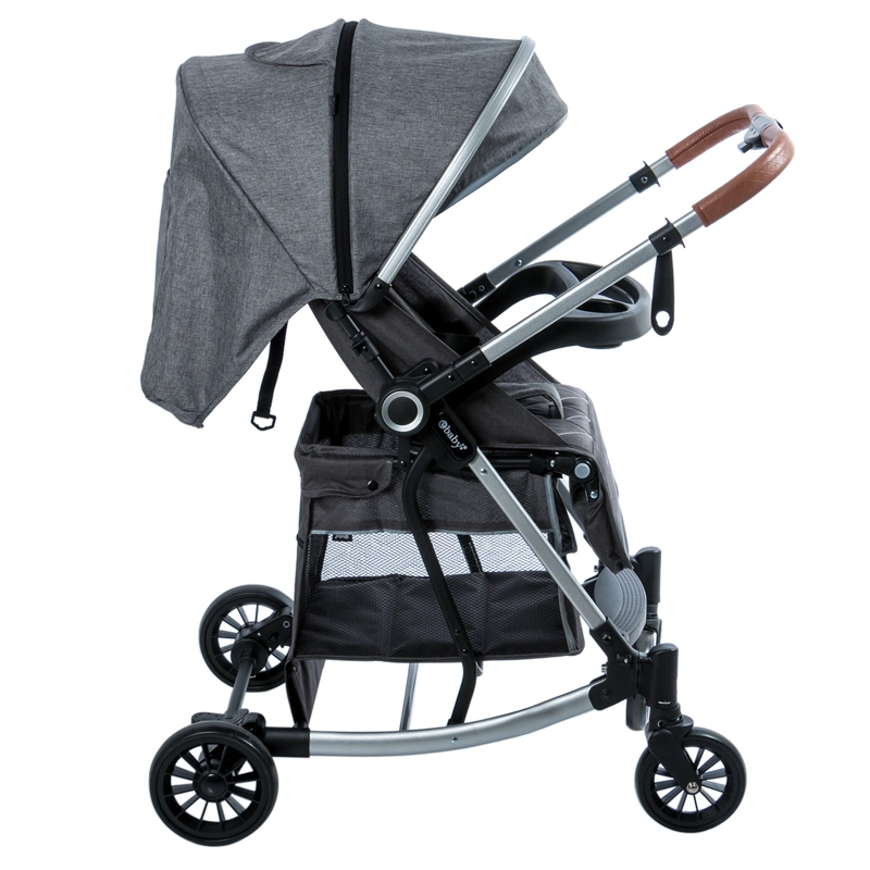 COCHE MECEDORA DE LUJO BOUNCY DARK GRAY - 3