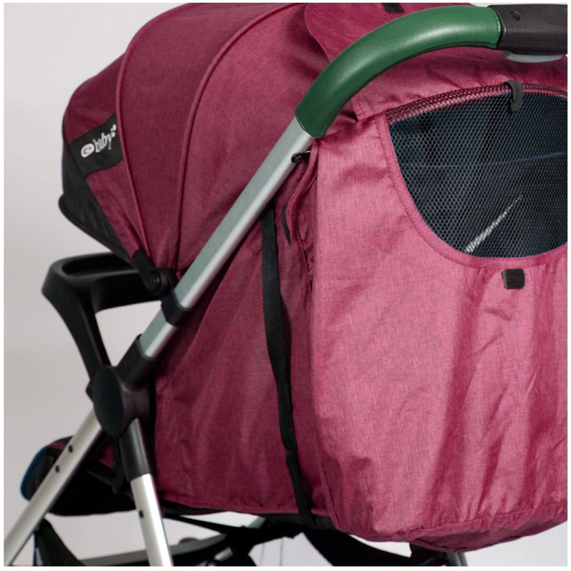 COCHE DE PASEO «ATTON DELUX» EBABY ROJO - 6
