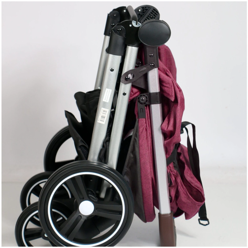 COCHE DE PASEO «ATTON DELUX» EBABY ROJO - 7