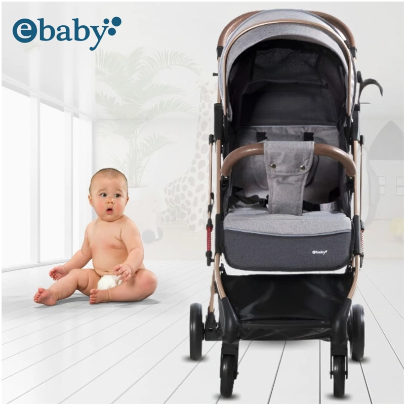 COCHE DE PASEO MALETA «SUNNY GOLD» GRAY - 2