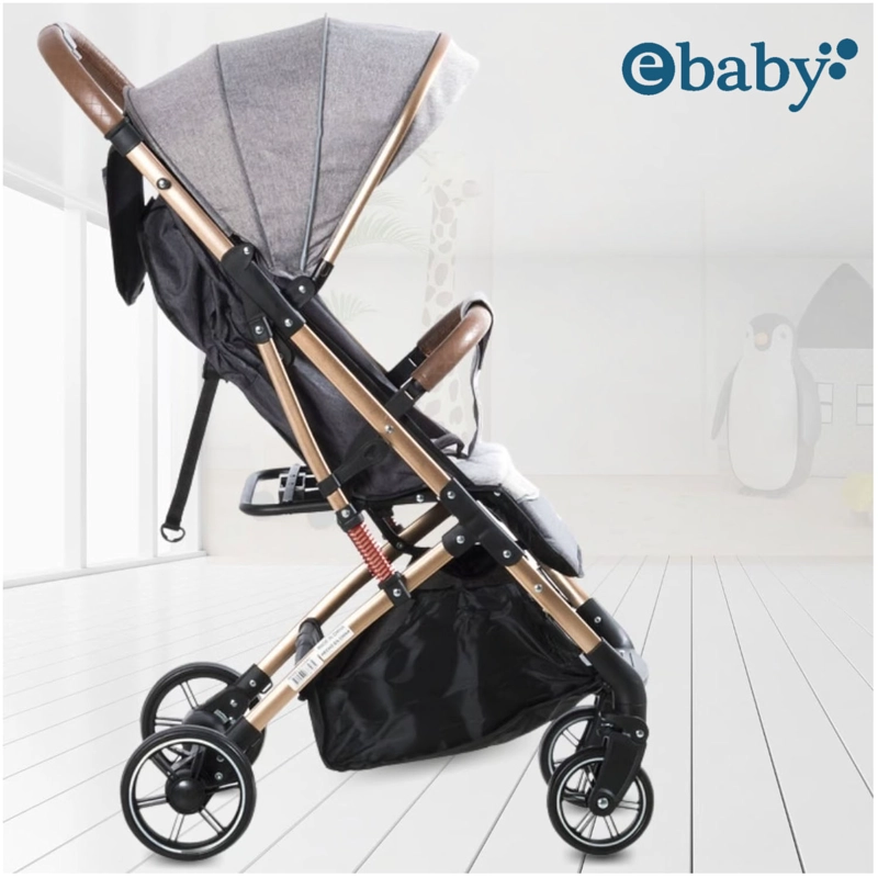 COCHE DE PASEO MALETA «SUNNY GOLD» GRAY - 3