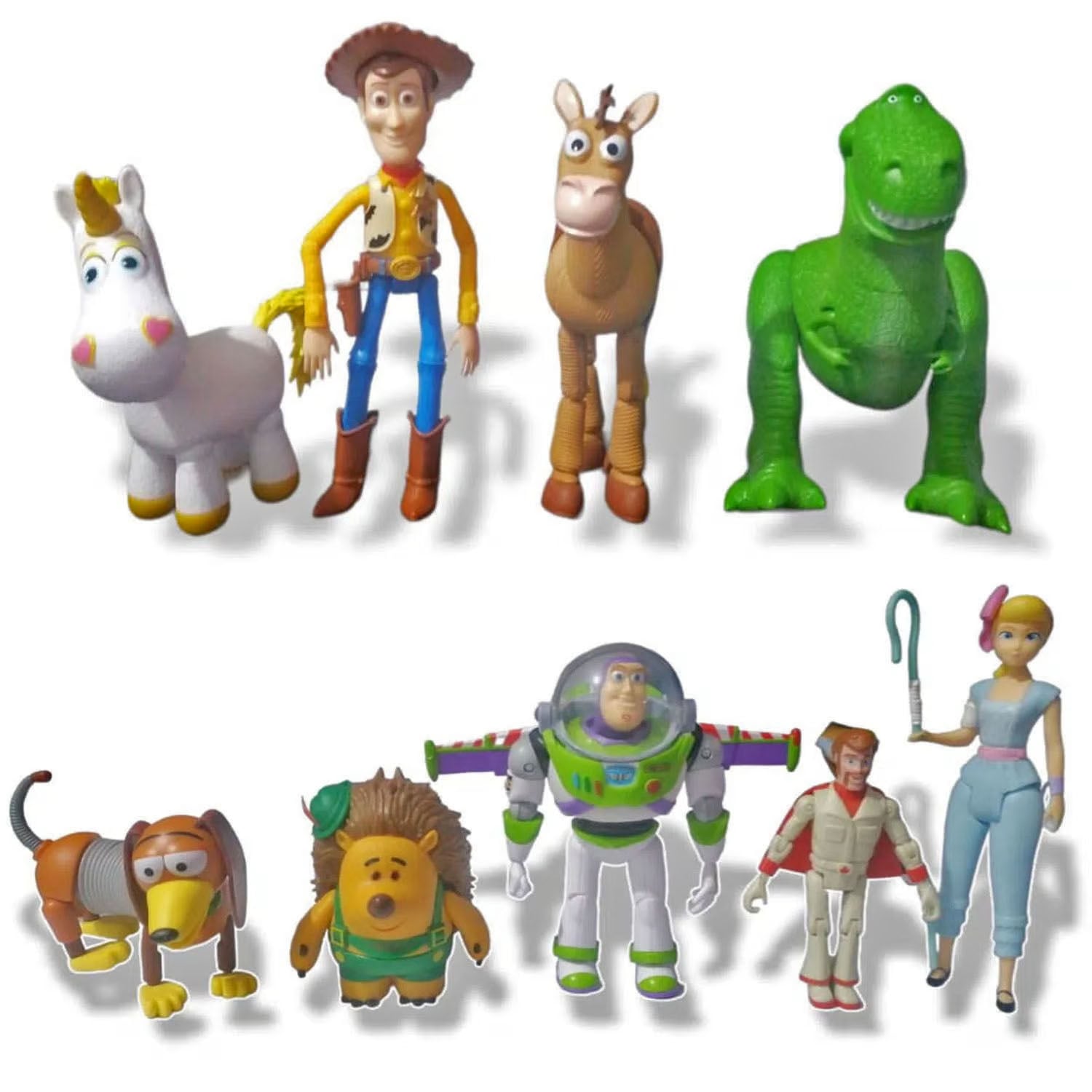 MUÑECOS DE JEBE TOY STORY ARTICULADOS SET DE 9 MODELO 1 - 2