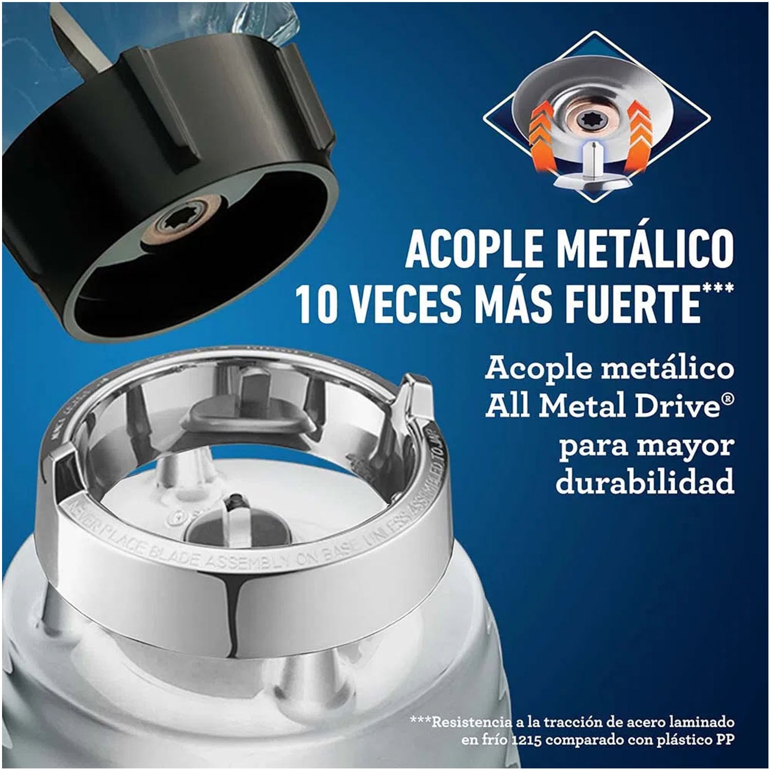 LICUADORA CLÁSICA 3 VELOCIDADES BLST4655 700W - 4