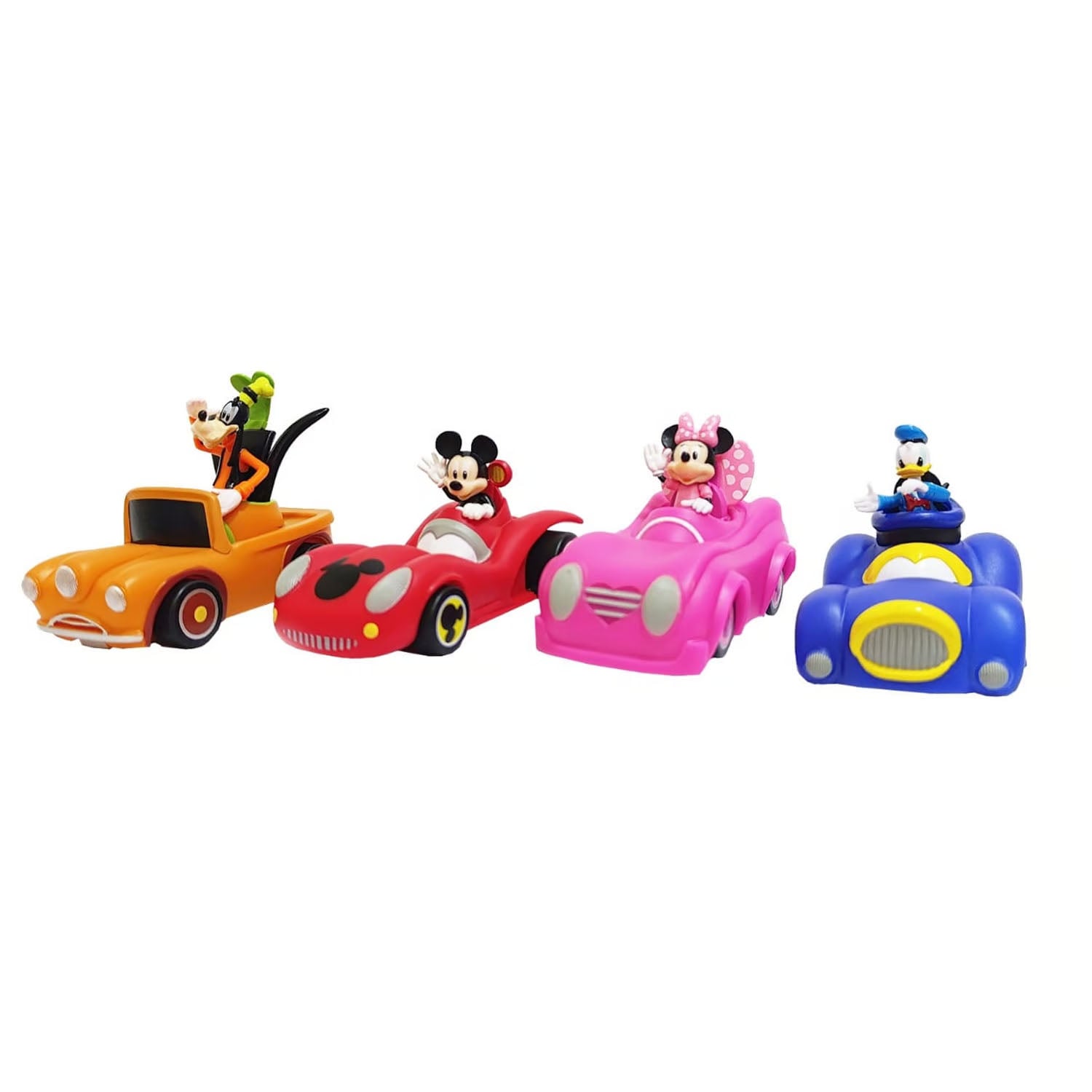 JUGUETE SET DE VEHÍCULOS MICKEY MOUSE Y SUS AMIGOS 4PCS DONALD - 3