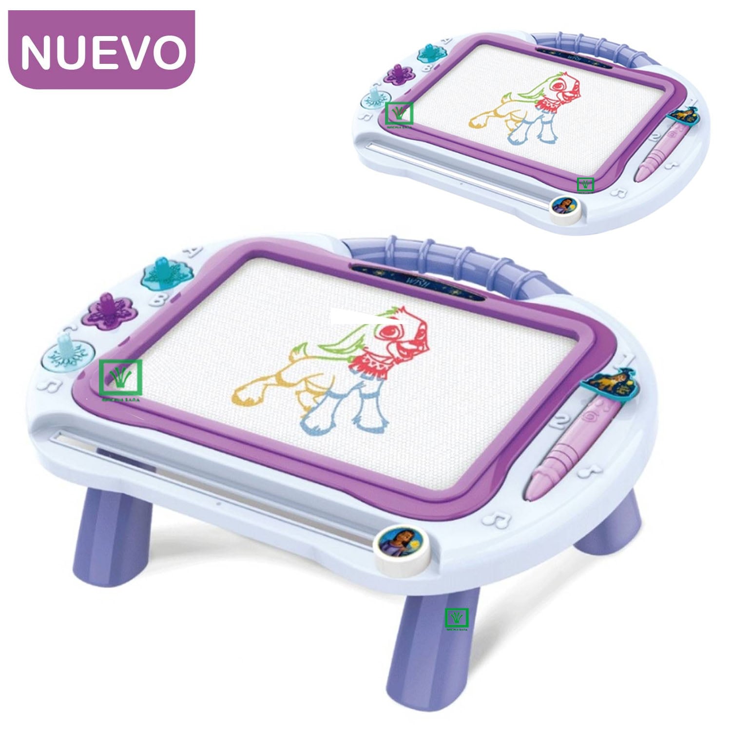 TABLERO DE DIBUJO MAGNÉTICO MÁGICO WISH WH-113M - 1