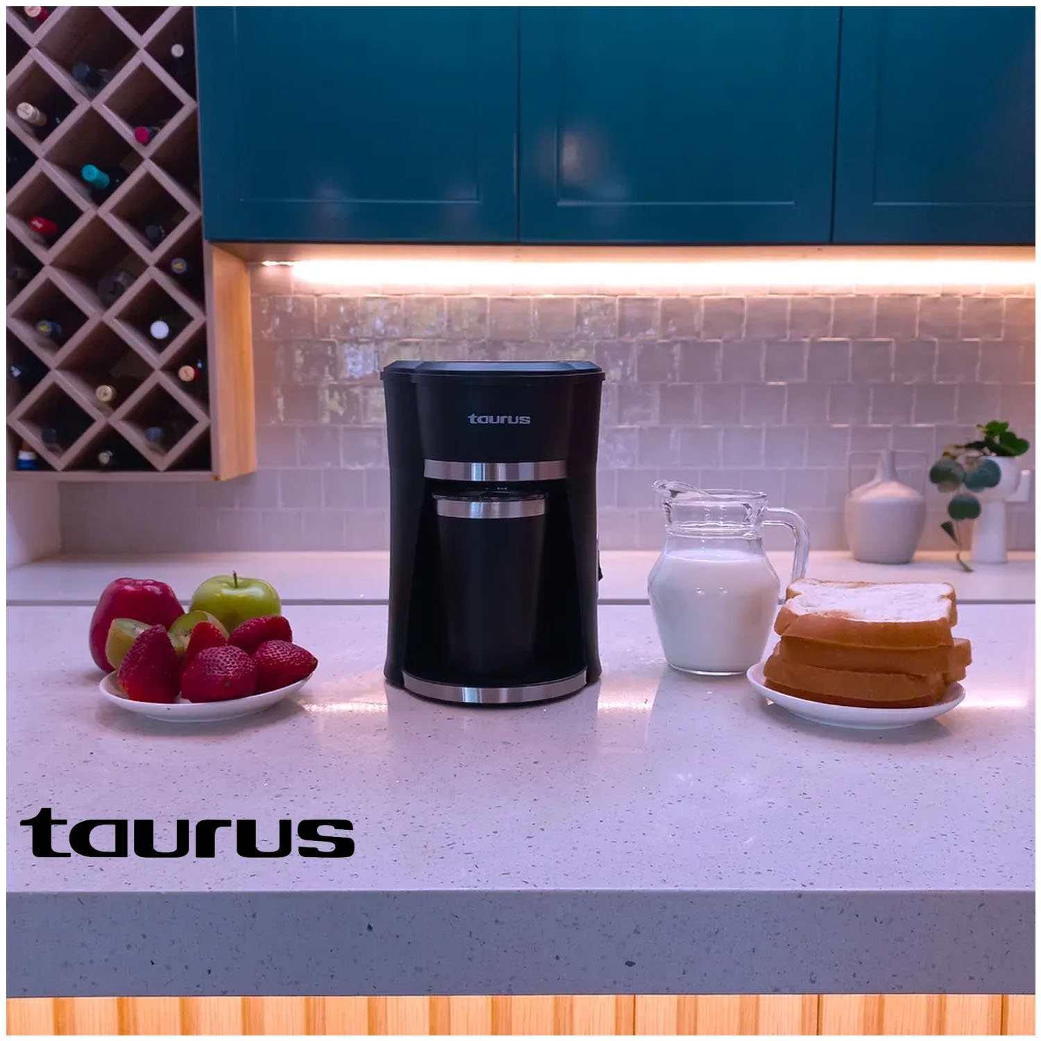 CAFETERA PERSONAL COFFEE CON TAZA TÉRMICA DE ACERO INOXIDABLE - 5