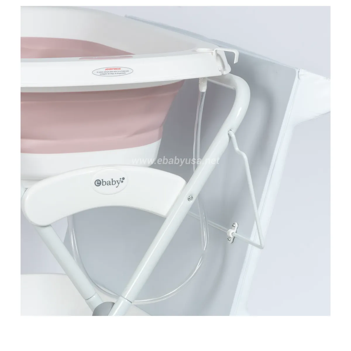 BAÑERA Y CAMBIADOR PLEGABLE SPARK GRIS - 3