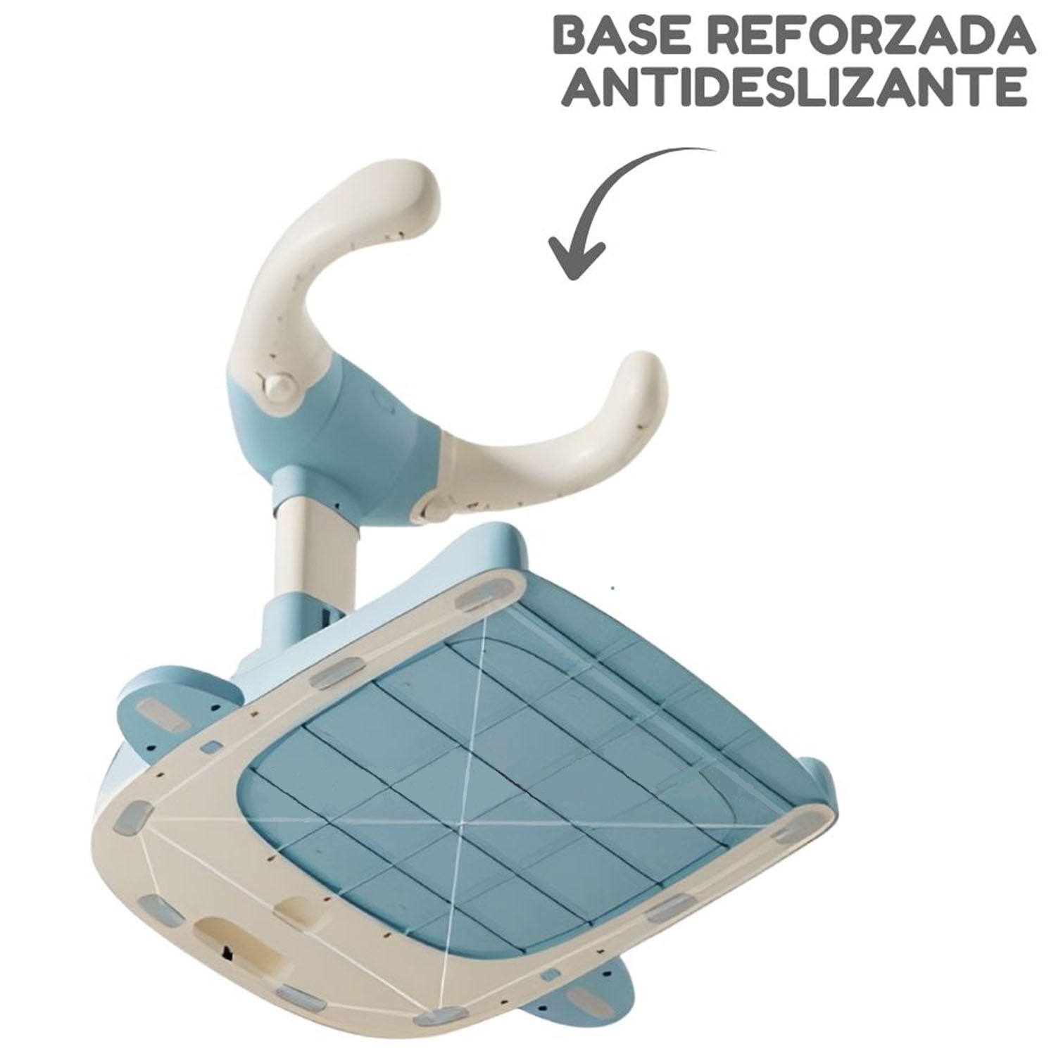 SOPORTE DE BAÑOS PARA BEBÉS «NUBBI» DELFIN BLUE - 6