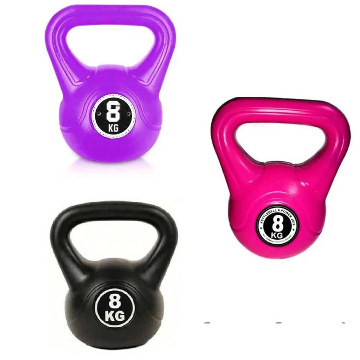 PESA RUSA KETTEBELLS DE PVC 8KG - 3