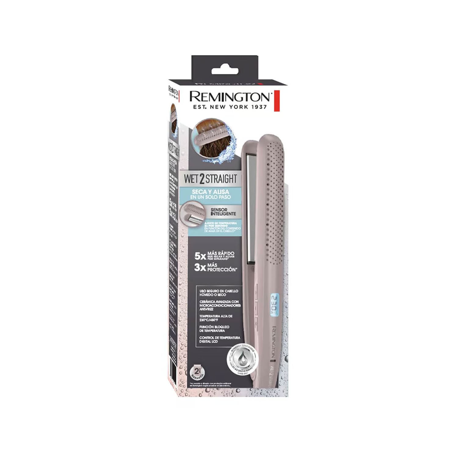PLANCHA ALISADORA REMINGTON WET2STRAIGHT S27A - 3