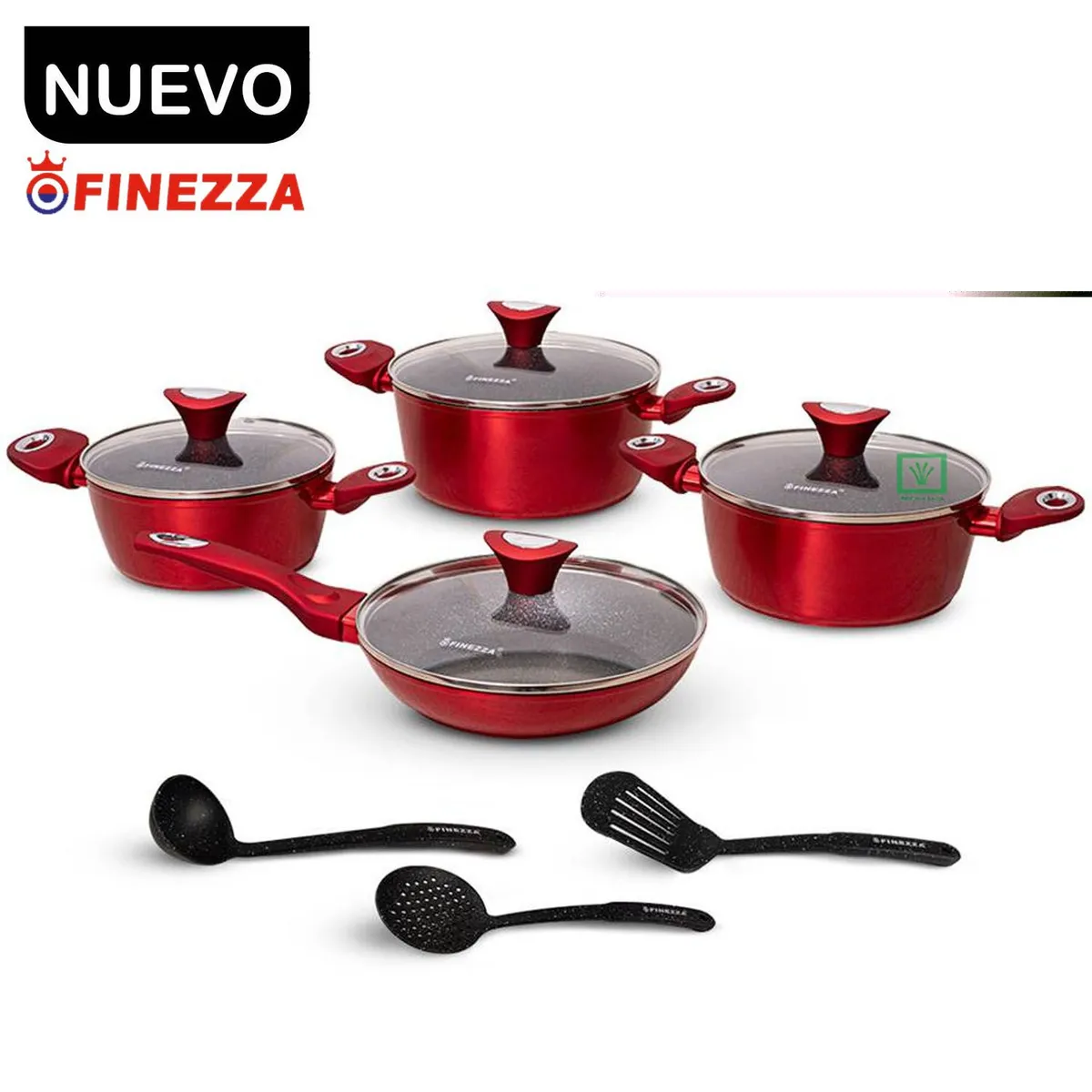 SET DE OLLAS ANTIADHERENTE DE ULTRA GRANITO FZ-X1722M - 1